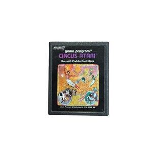 Circus Atari (Atari CX2630, 1978) Authentic Cartridge Only Untested